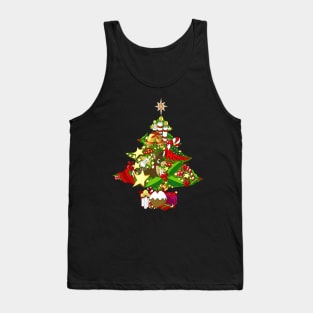 Christmas Tree - HoHoHo Tank Top